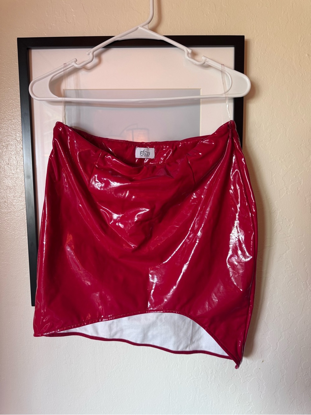 Oh Polly Red Skirt - Picture 2 of 3